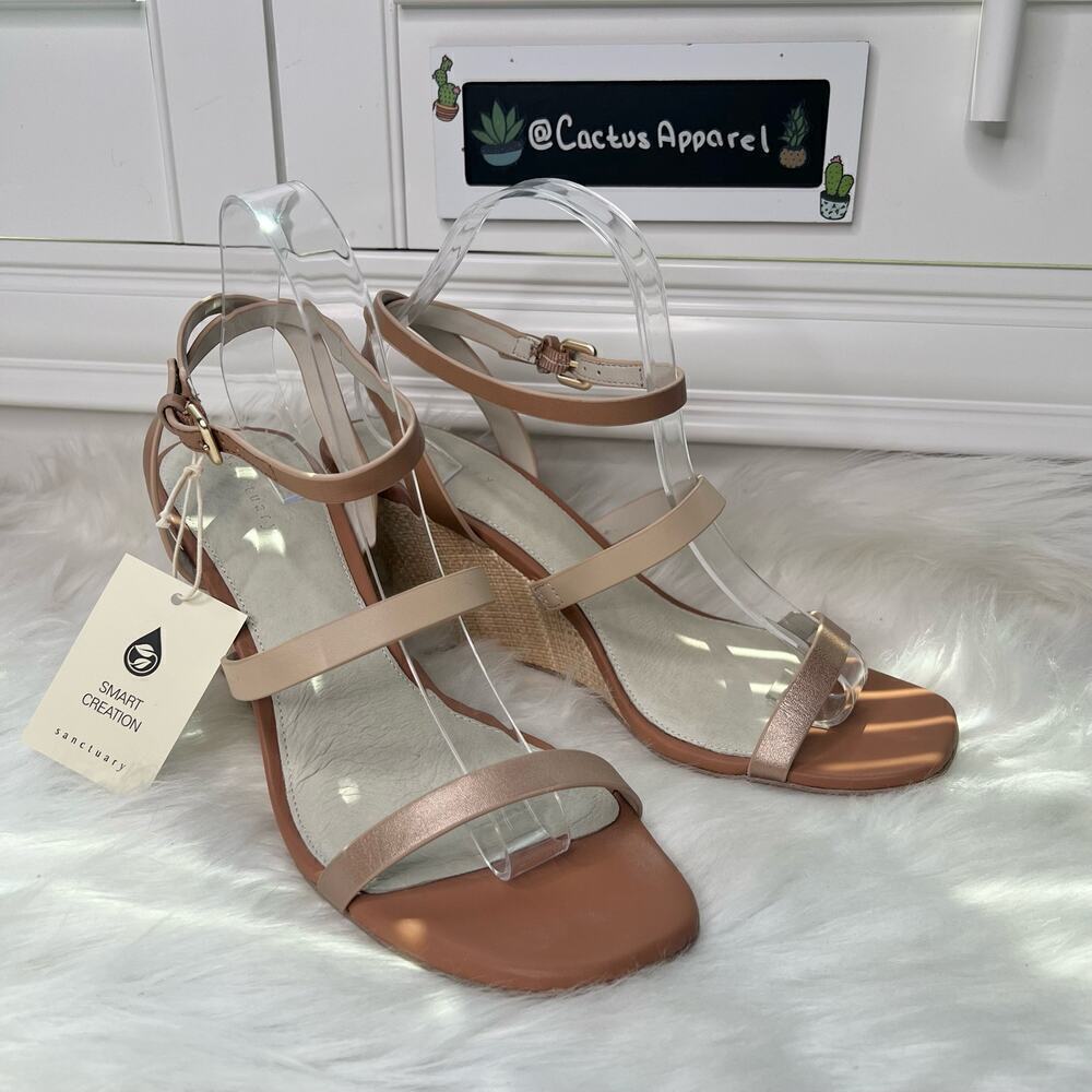 New Women’s Sanctuary Wink Wedge Sandal Size 11